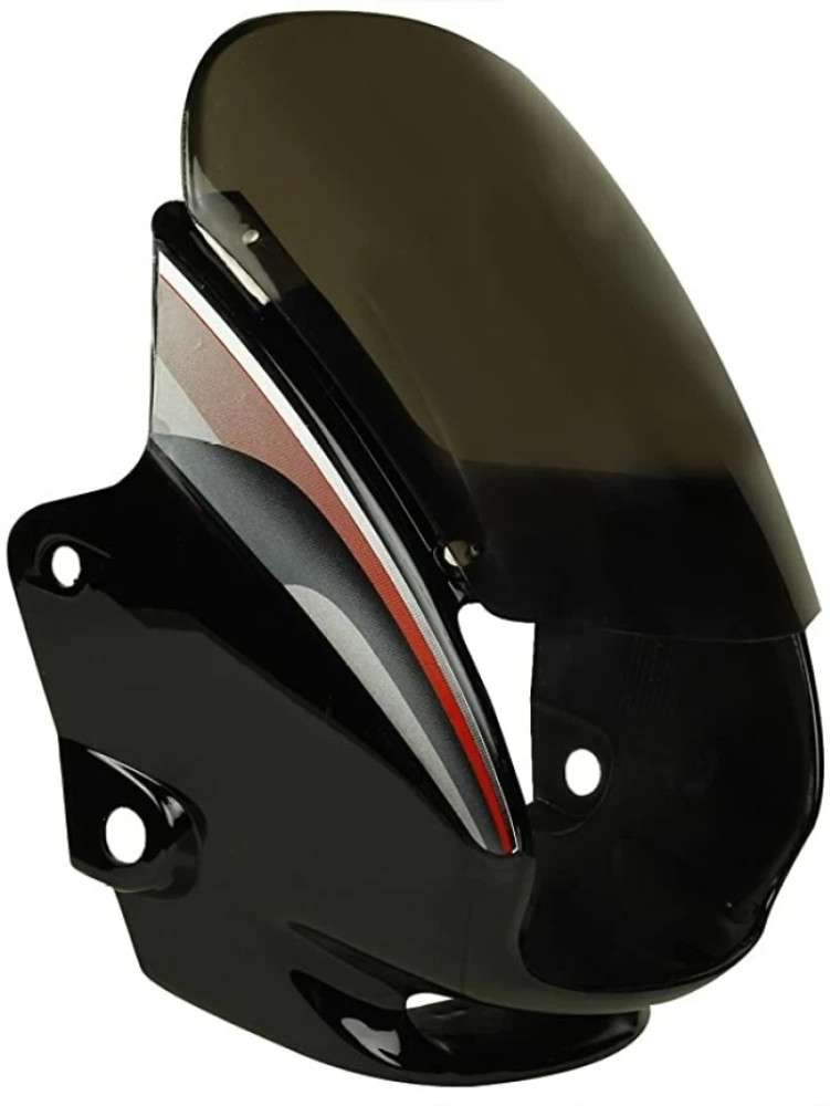 PARASNATH Super splendor visor grey black Bike Headlight Visor