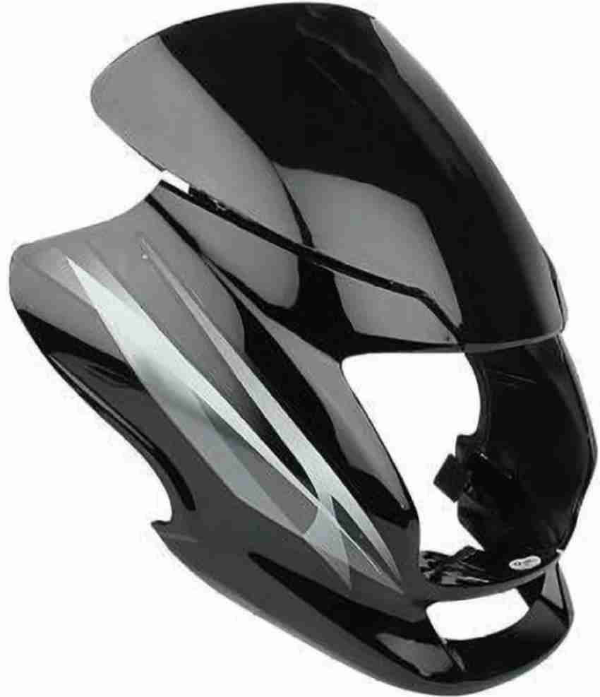 Jai Parasnathji Super splendor grey black visor Bike Headlight Visor Price in India Buy Jai Parasnathji Super splendor grey black visor Bike Headlight Visor online at Flipkart