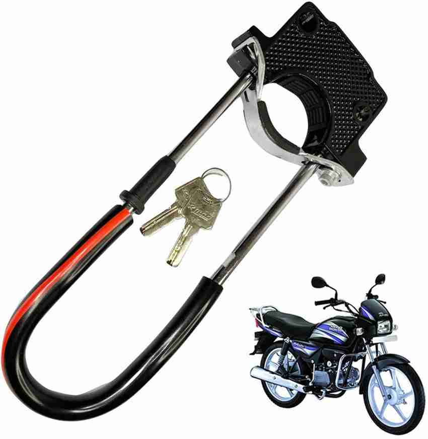 Dhe Best Bike Front Shocker Lock Wheel Lock For Hero Splendor Bike
