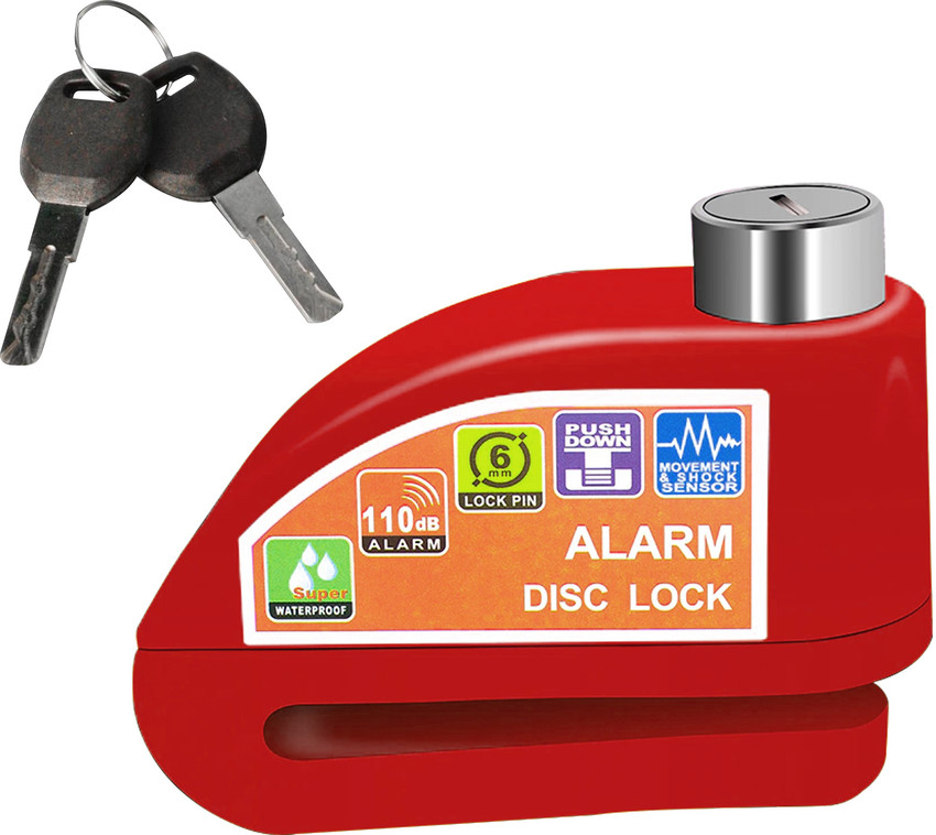 Alarm lock for best sale motorcycle