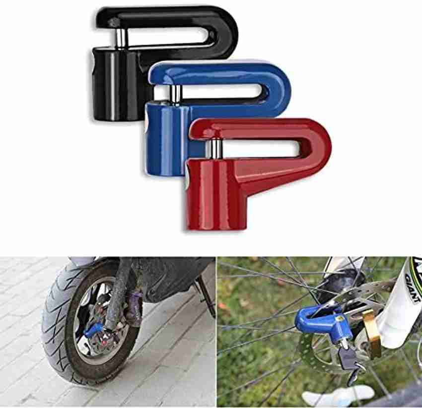 Motorcycle shop rotor lock