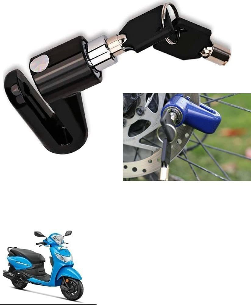 autoformonix Motorcycle Disc Brake Lock Security for Hero Pleasure