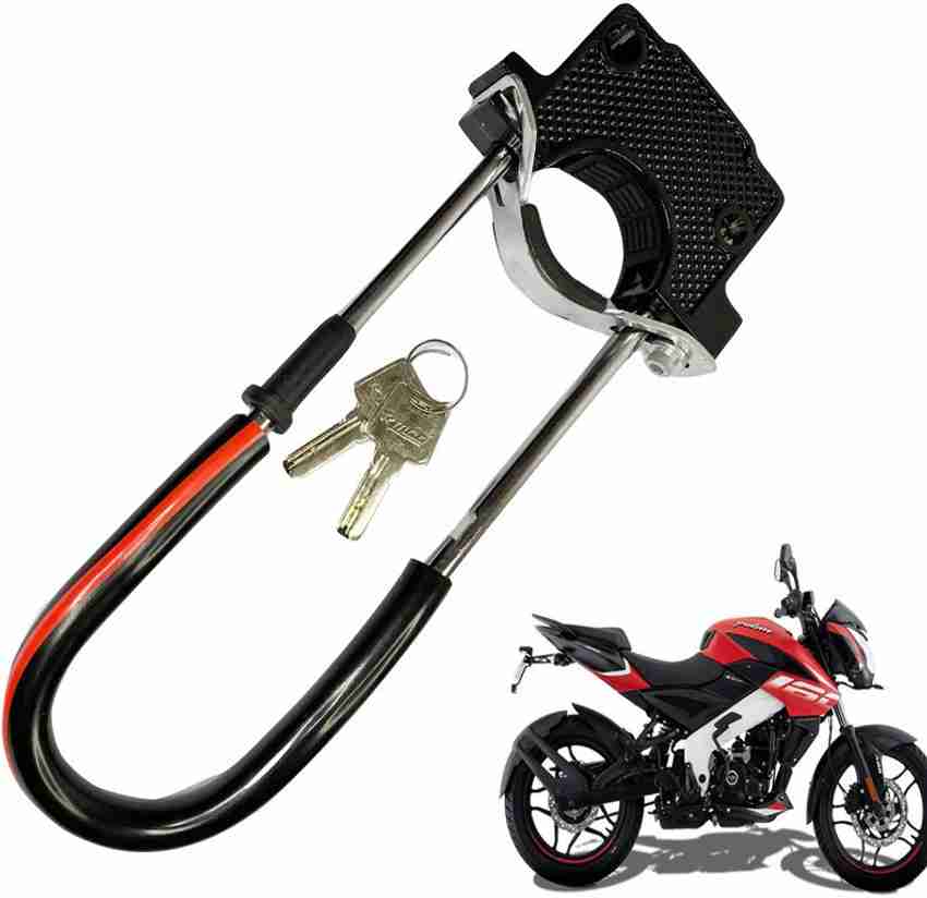 Dhe Best Bike Front Shocker Lock Wheel Lock For Bajaj Pulsar NS 160 Bike Front Shocker Lock Wheel Lock For Bajaj Pulsar NS 160 Wheel Lock Price in India Buy Dhe