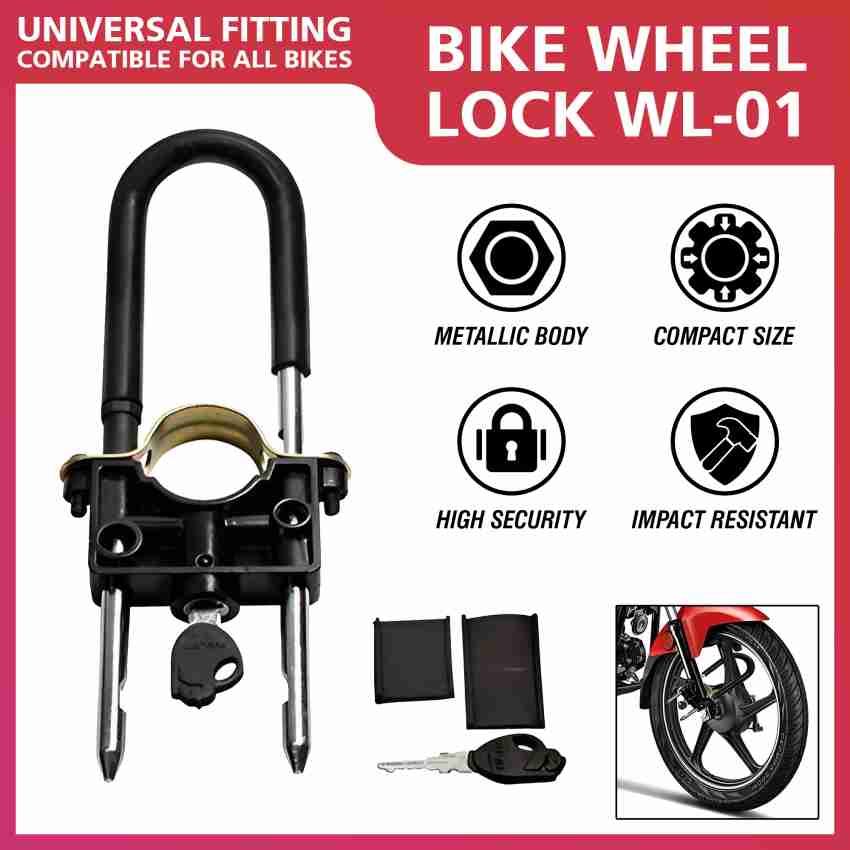 Getsocio Bike Wheel Lock For Universal Bikes WL 01 Wheel Lock Price in India Buy Getsocio Bike Wheel Lock For Universal Bikes WL 01 Wheel Lock online at Flipkart