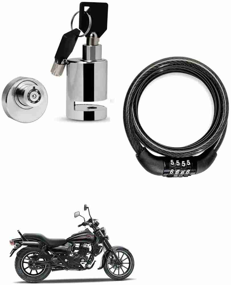 Bajaj avenger helmet on sale lock