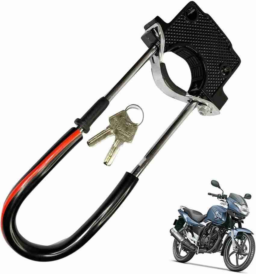 Dhe Best Bike Front Shocker Lock Wheel Lock For Suzuki GS 150R