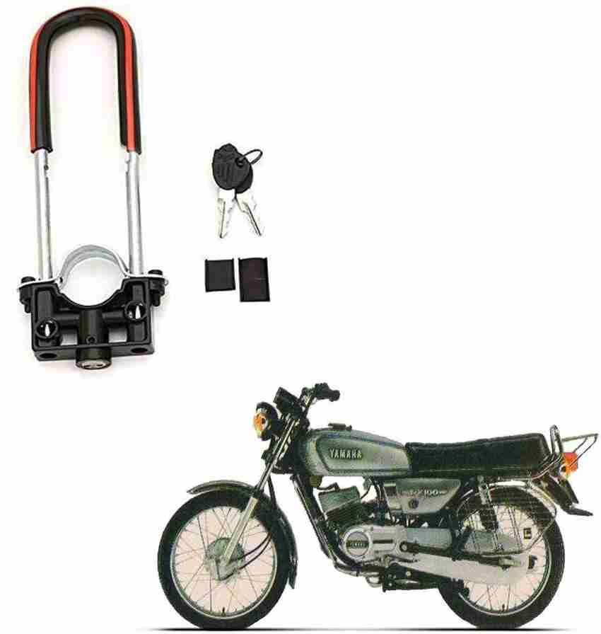 Yamaha rx100 helmet best sale lock