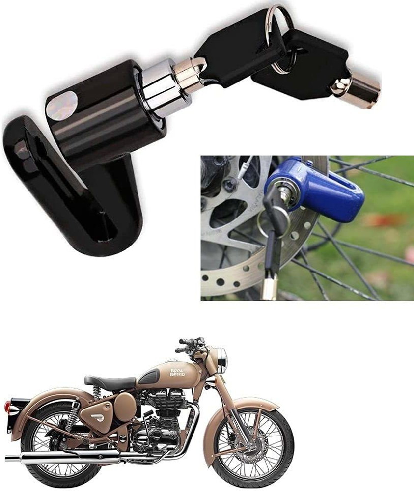 autoformonix Motorcycle Disc Brake Lock Security for Classic