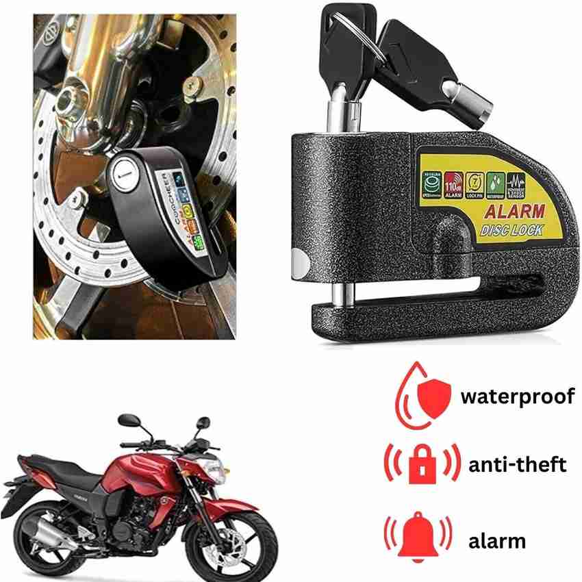 Anti theft alarm lock for bike deals