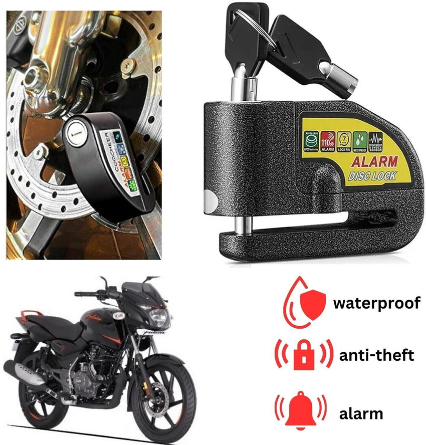 Bike disc lock with alarm online