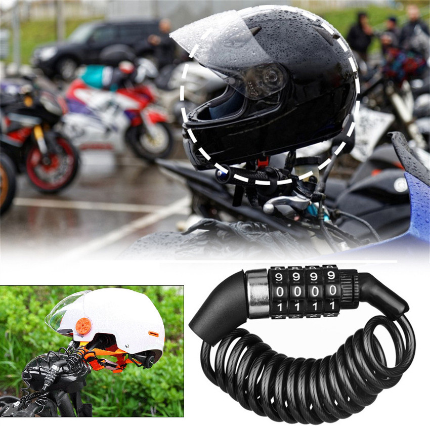 Bicycle helmet lock discount