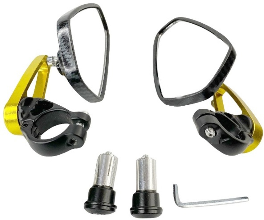 Duke 200 outlet bar end mirrors