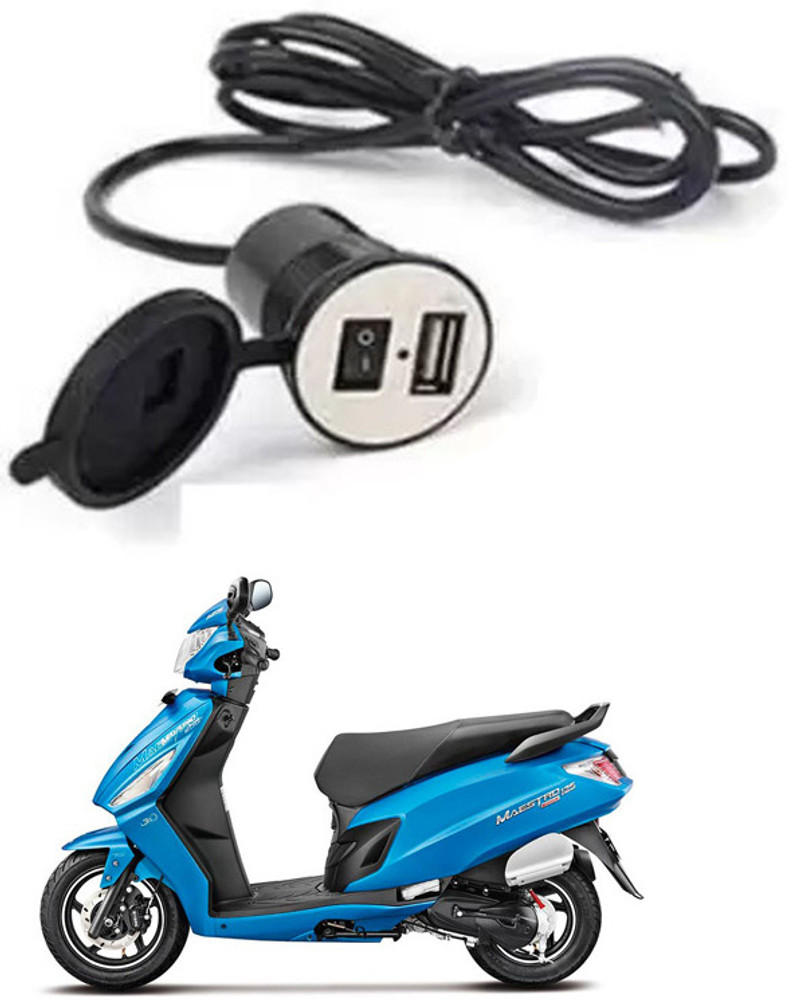 APICAL Latest Bike USB Charger Socket Power Outlet 5V 2 A For Maestro Edge 125 12 A Bike Mobile Charger Price in India Buy APICAL Latest Bike USB Charger Socket Power