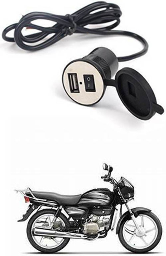 FKOK Bike USB Charger Socket Power Outlet 5V 2 A for Splendor 12 A Bike Mobile Charger Price in India Buy FKOK Bike USB Charger Socket Power Outlet 5V 2 A