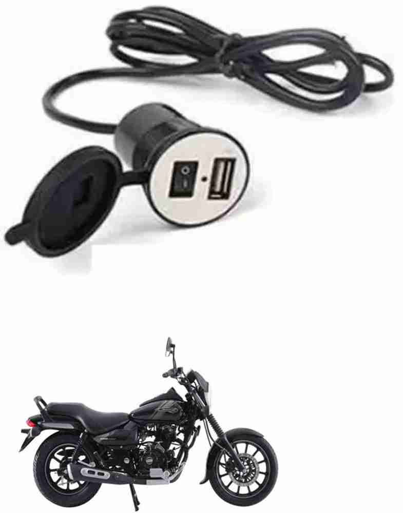 APICAL Latest Bike USB Charger Socket Power Outlet 5V 2 A For Avenger 180 Street 12 A Bike Mobile Charger Price in India Buy APICAL Latest Bike USB Charger Socket Power