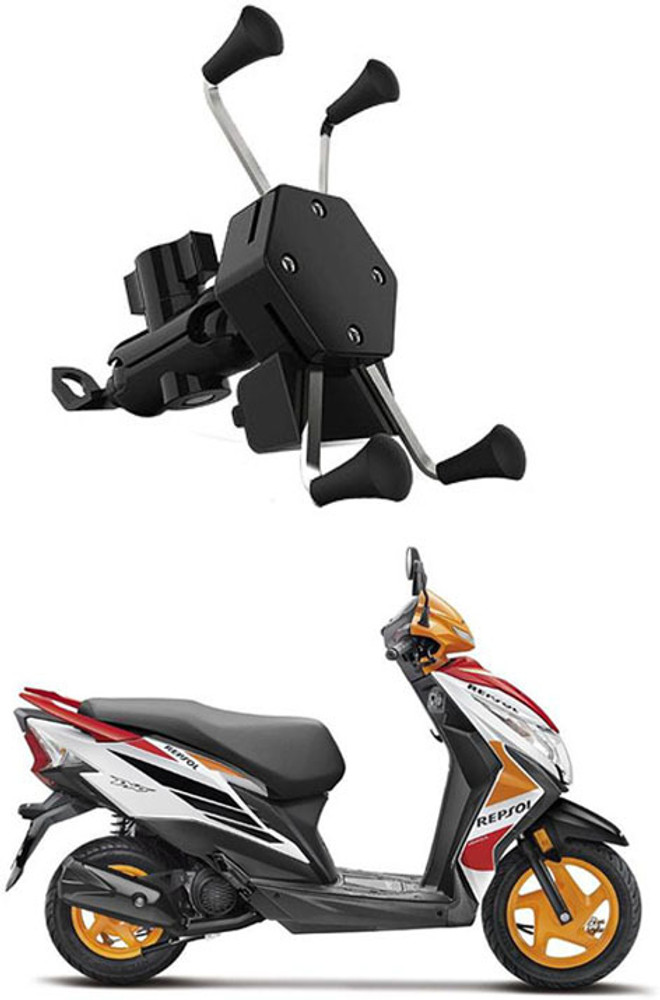Mobile holder for honda dio top
