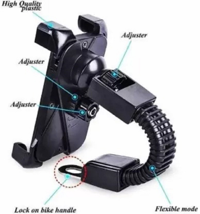 Bike handle sales mobile holder