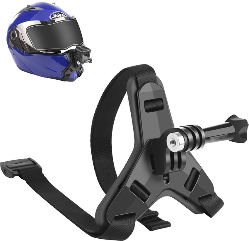Point Zero Helmet Chin Strap Mount with Mobile Clip Screw