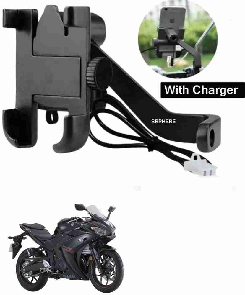 Waterproof mobile holder for bike with charger on sale