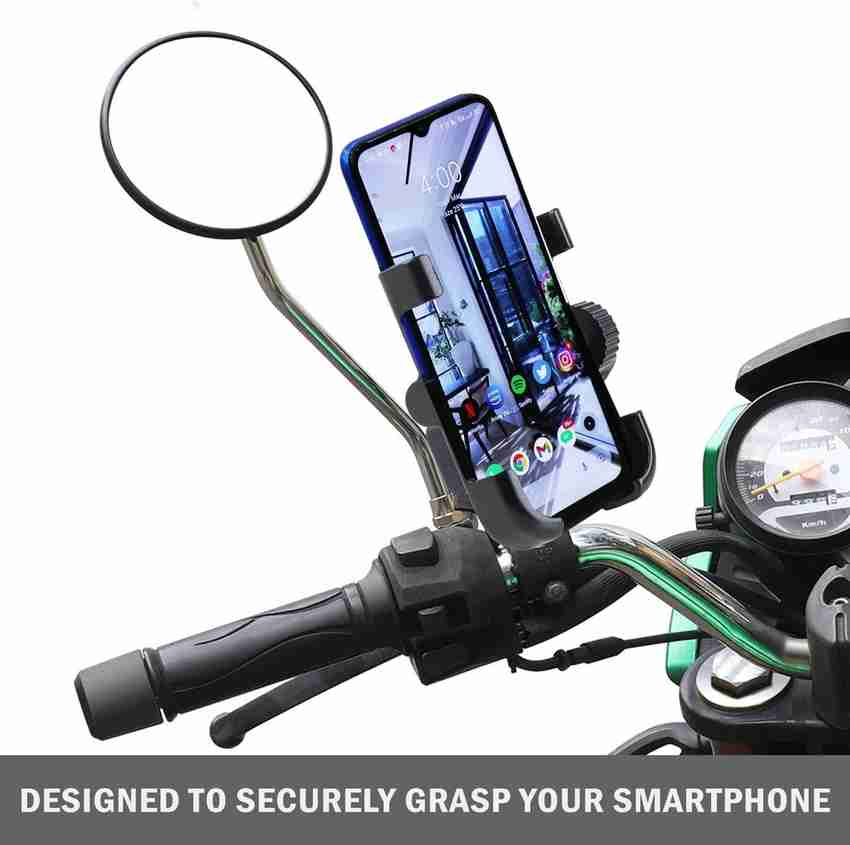 Bike mobile hot sale holder with charger