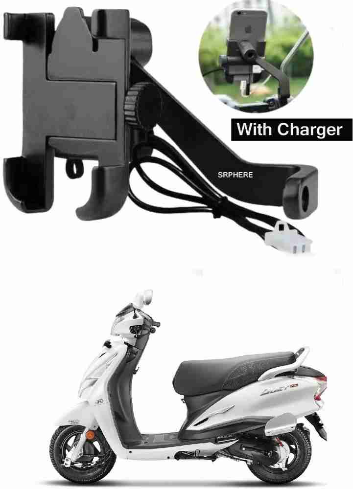 Waterproof mobile holder with charger for bike store