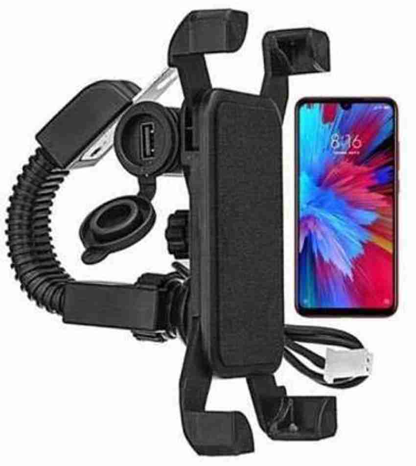 Mobile bike 2025 stand with charger