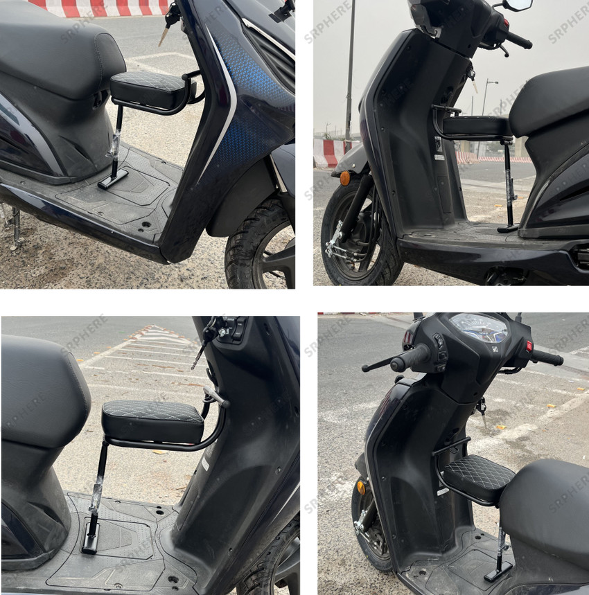 SRPHERE SP Universal Folding Baby Seat Compatible for Activa 6G Single Bike Seat Cover For Honda Hero TVS Suzuki Access 125 Access Activa Activa 3G Activa 4G Activa 5G Activa 6G Jupiter Burgman