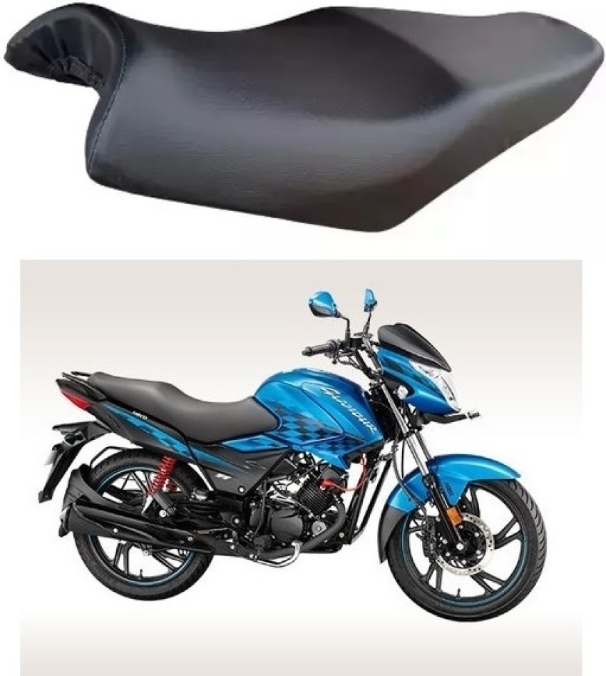 DSAMI Glamour Programmed FI Single Bike Seat Cover For Hero