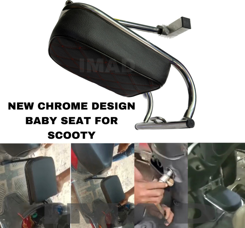 imad FOLDING BABY SEAT UNIVERSAL FOR SCOOTY Single Bike Seat Cover For Honda TVS Yamaha Activa 3G Activa 6G Activa 5G Activa 4G Jupiter Access 125 Access Price in India Buy