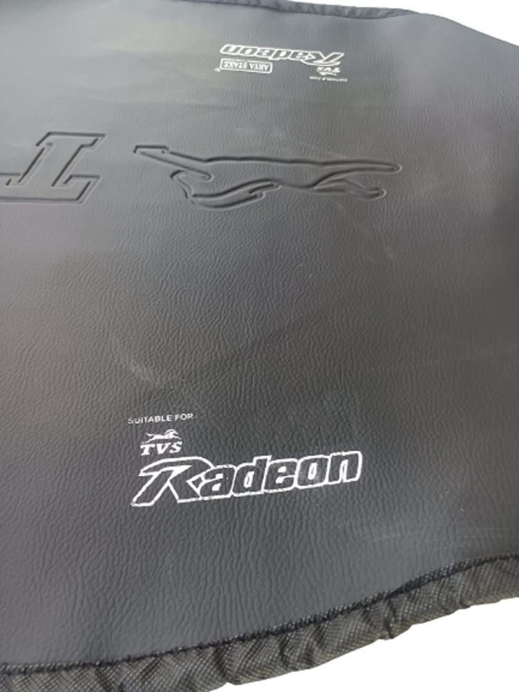 Italian Pai TVS Radeon Resin Proper Seat Cover Black Single Bike Seat Cover For TVS Universal For Bike Price in India Buy Italian Pai TVS Radeon Resin Proper Seat Cover Black