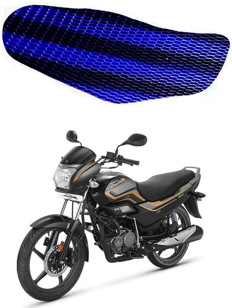 Blue bike seat cover clearance