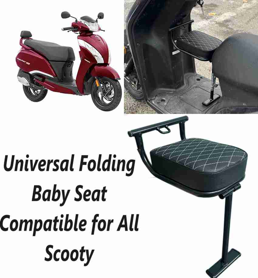 SRPHERE Universal Folding Baby Seat Compatible for Jupiter Single Bike Seat Cover For Honda Hero TVS Suzuki Access 125 Access Activa Activa 3G Activa 4G Activa 5G Activa 6G Jupiter Burgman Price