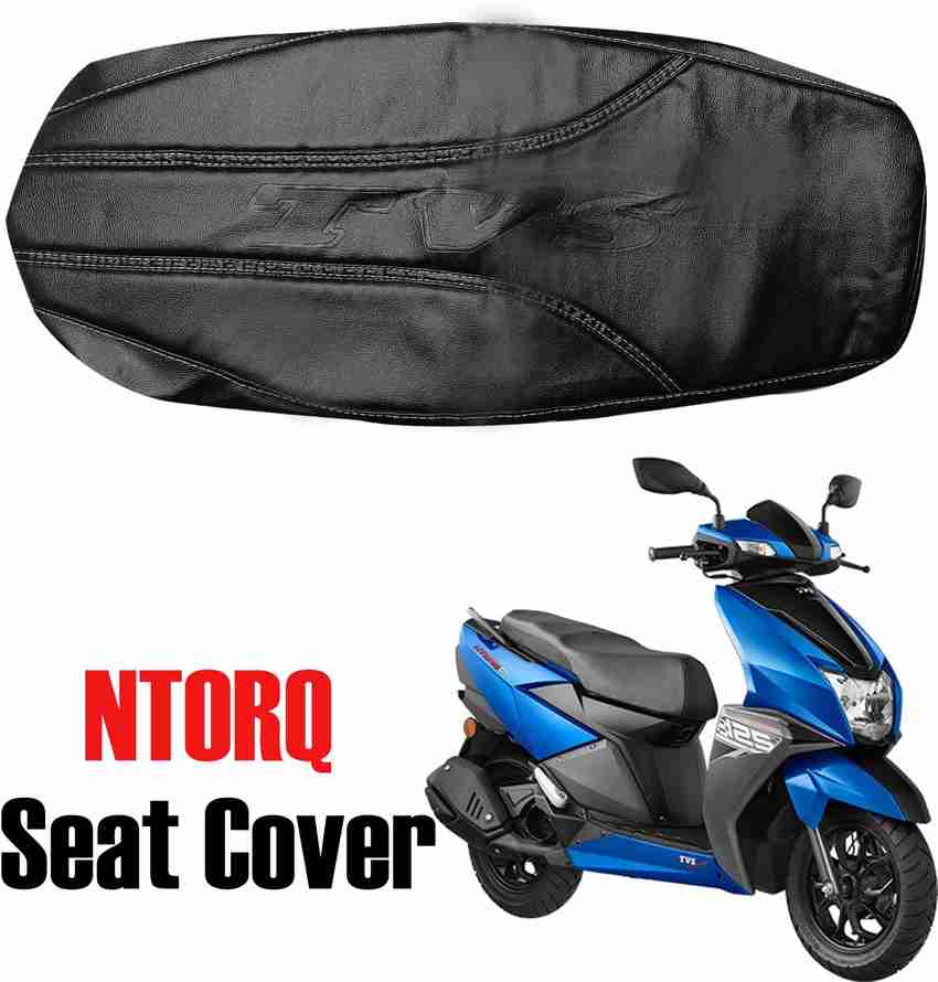 Znee Smart ZN TBLK2 Bike Scooter Scooty Seat Cover FOR TVS NTORQ Single Bike Seat Cover For TVS NTorq 125 Price in India Buy Znee Smart ZN TBLK2 Bike Scooter Scooty Seat Cover FOR TVS NTORQ Single