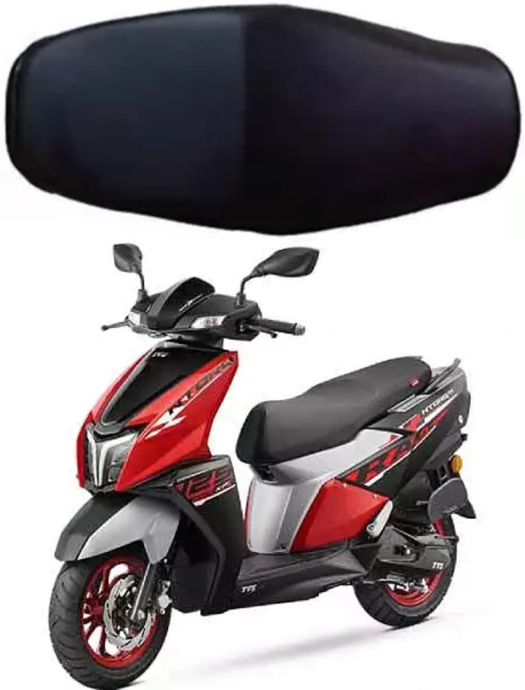 MONUCOLLECTION TVS NTORQ 125 SINGLE SEAT COVER Single Bike Seat