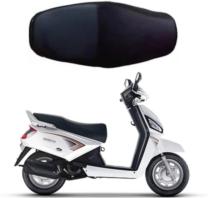 MONUCOLLECTION MAHINDRA GUSTO SEAT COVER Single Bike Seat Cover