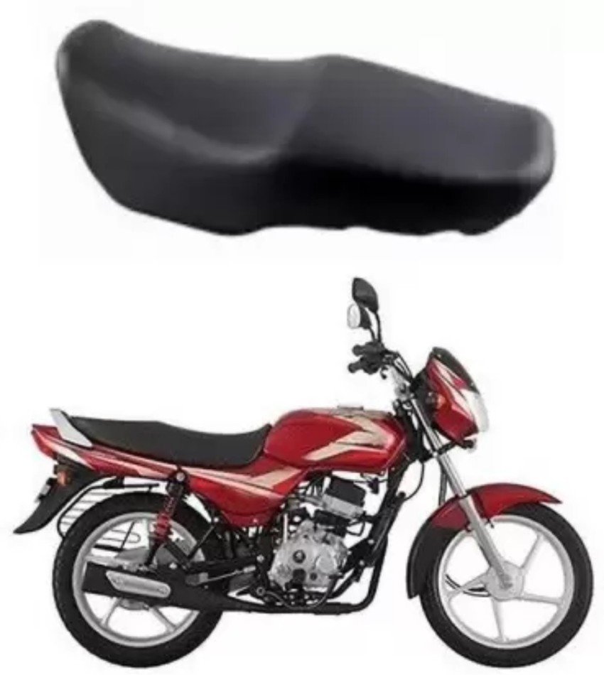 shopncreate CT 100 SEAT COVERRR Single Bike Seat Cover For Bajaj