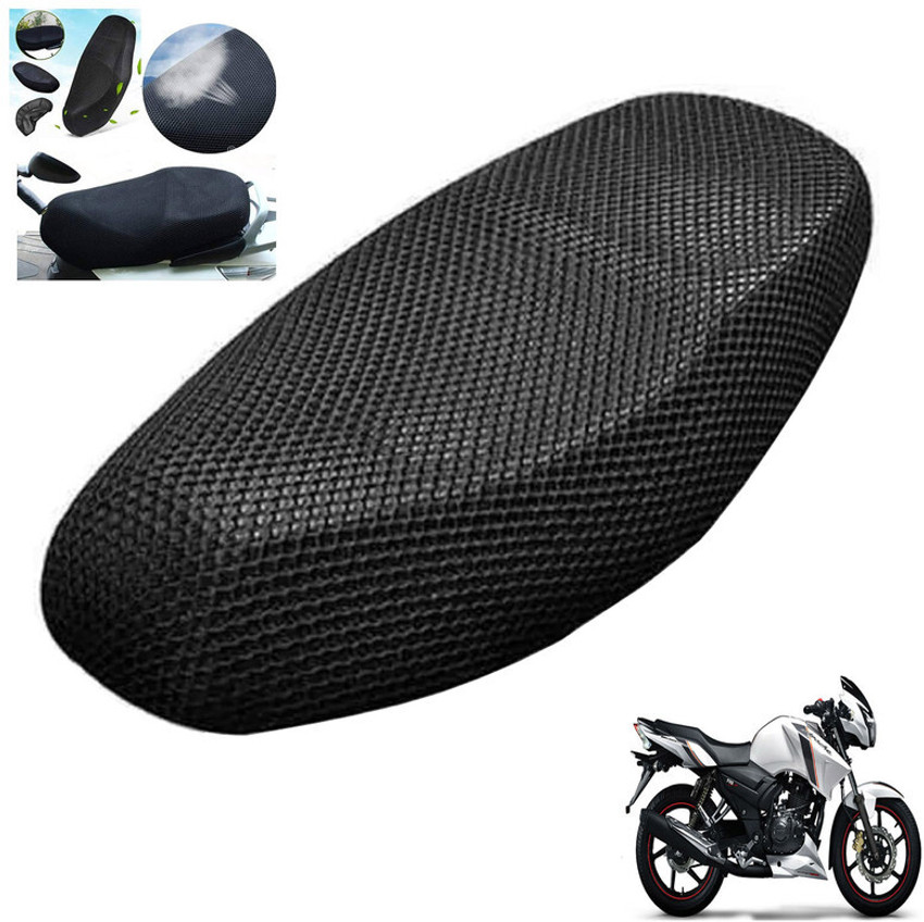Generox NET Seat Cover For Apache RTR 160 Single Bike Seat Cover For TVS Apache RTR 160 Price in India Buy Generox NET Seat Cover For Apache RTR 160 Single Bike