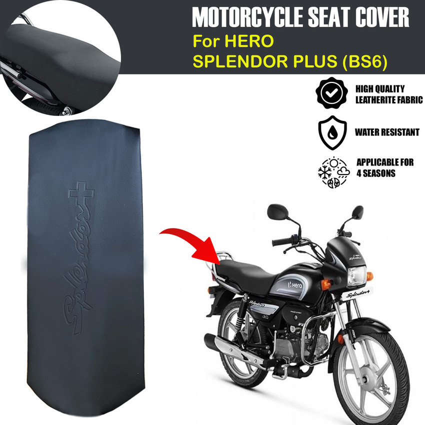 SRPHERE Waterproof Durable Single Bike Seat Cover Hero Splendor Plus BS6 Single Bike Seat Cover For Hero Splendor Plus Price in India Buy SRPHERE Waterproof Durable Single Bike Seat Cover