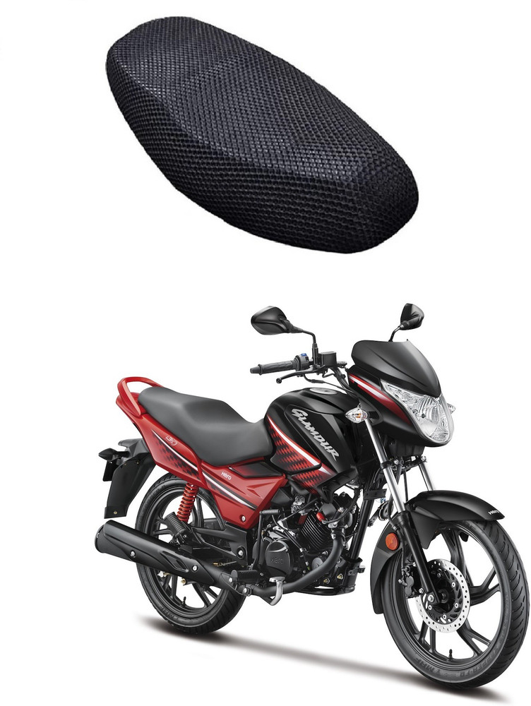 IdealOrb Jali Seatcover For Hero Glamour Net Seatcover For Hero