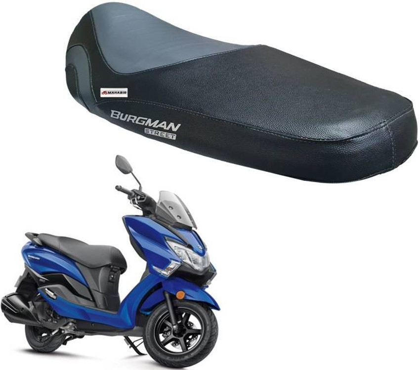 Mahabir Seat Cover for Burgman Street 125 BS6 Faux Leather Burgman Scooty Single Bike Seat Cover For Suzuki Burgman Price in India Buy Mahabir Seat Cover for Burgman Street 125
