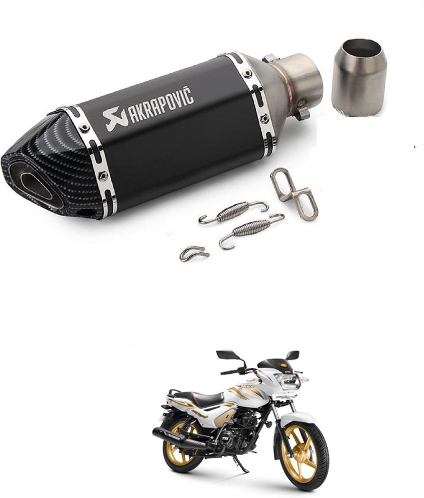 Akrapovic exhaust for apache rtr 160 sale