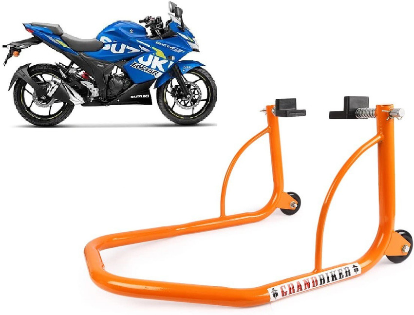 Grandbiker Rear Wheel Paddock Stand Extra Strong with Swing Arm