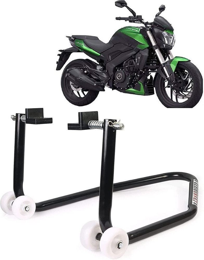 Grandbiker Rear Wheel Paddock Stand Extra Strong with Swing Arm Rest For All Bike Bike Storage Stand For Dominar Bike Storage Stand Price in India Buy Grandbiker Rear Wheel Paddock Stand