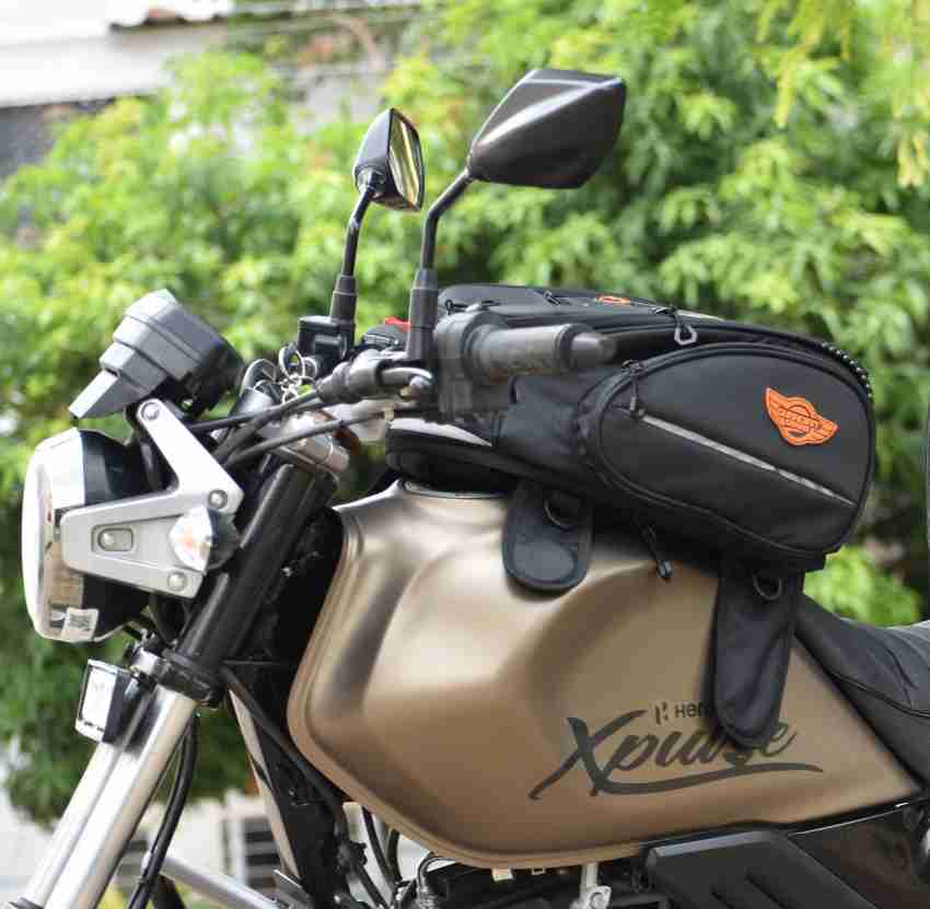 guardiangears Jaws 28Ltrs Tank Bag Magnetic JAWA Royal Enfield Classic 350 Avenger Street 160 Himalayan Street Rod Bike Tank Cover Price in India Buy guardiangears Jaws 28Ltrs Tank Bag Magnetic JAWA