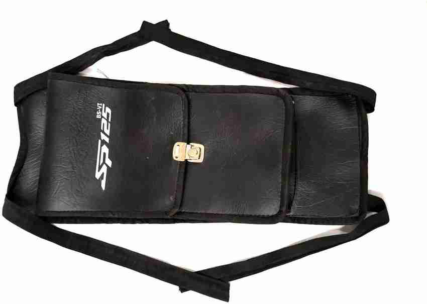 COVERITUP Premium Quality Tank Cover for Bike SP125 2mm Strap