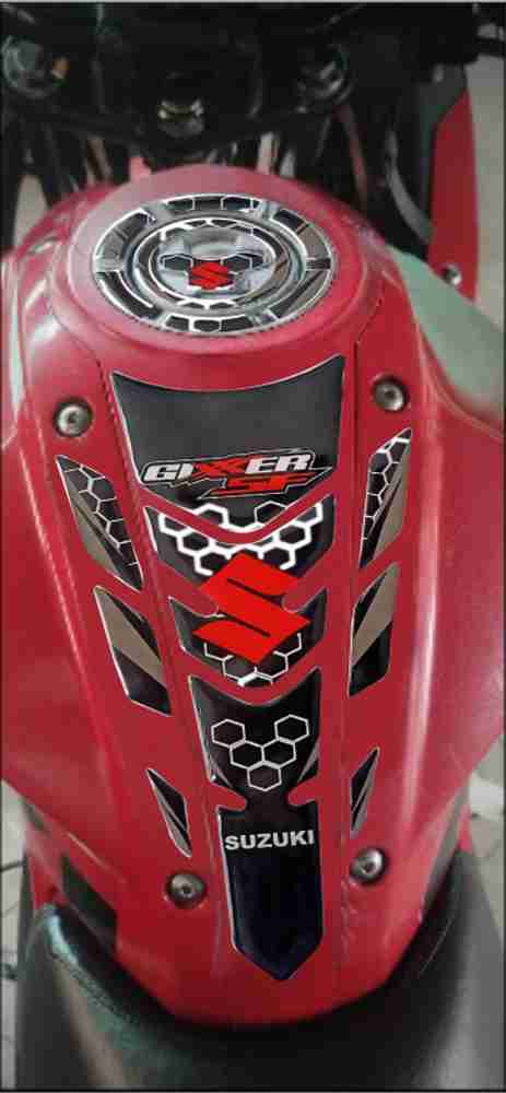 Gixxer petrol tank cap cover deals