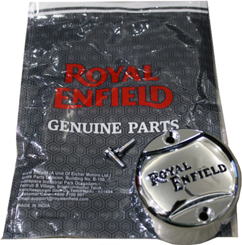 Royal Enfield Genuine Original RE Bullet Distributor Point Cover Chrome Plastic Bike Tappet Cover Price in India Buy Royal Enfield Genuine Original RE Bullet Distributor Point Cover Chrome Plastic Bik...
