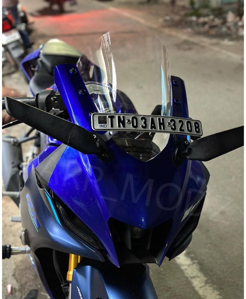 Transparent windshield for bike 2025