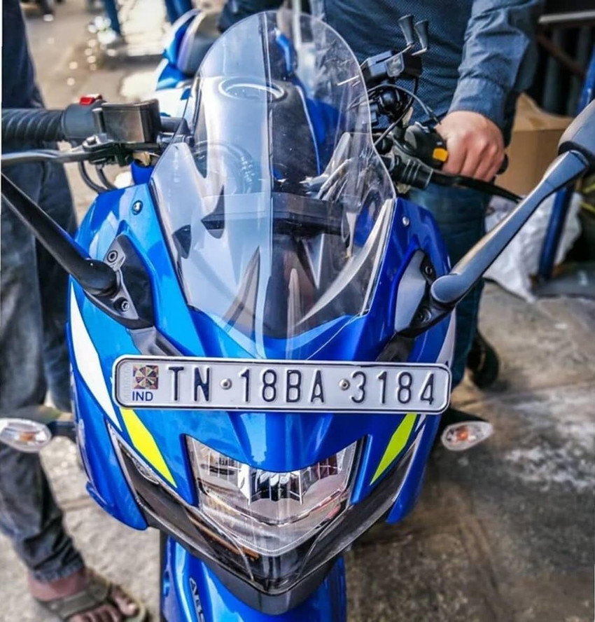 Gixxer windshield sales