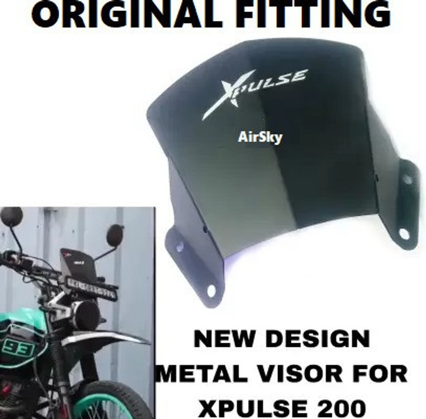 AIRSKY HEAVY METAL ORIGINAL FITTING WINDSHIELD VISOR